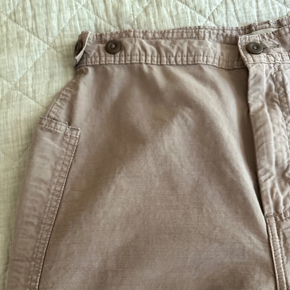Everlane Barrel Leg Cropped Utility Pant - Taupe - Size 12 - Picture 4 of 7